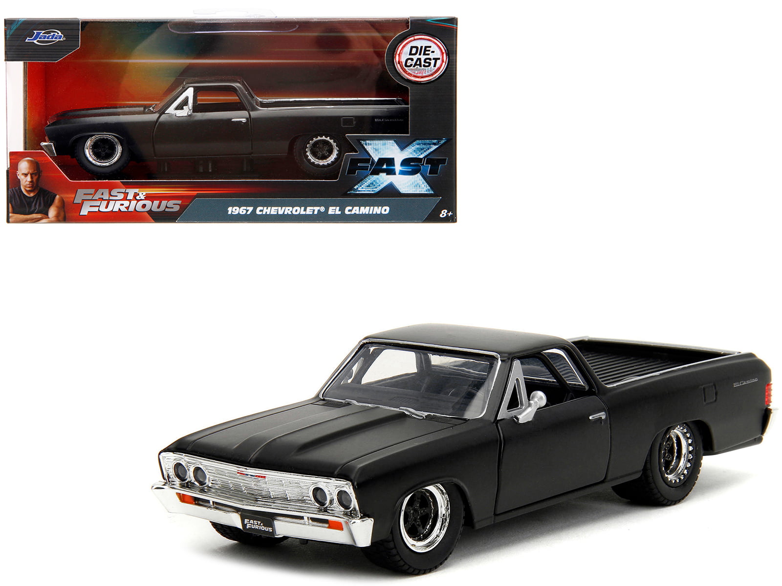 1967 Chevrolet El Camino Matt Black 