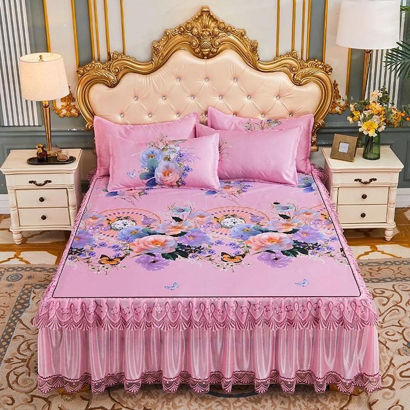 Conjunto Reino Encantado / 3 Peças em 100% Cetim