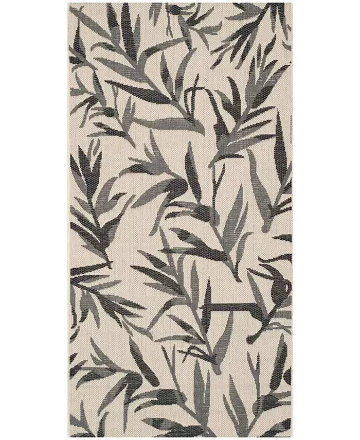Safavieh Courtyard Beige and Anthracite 2'7