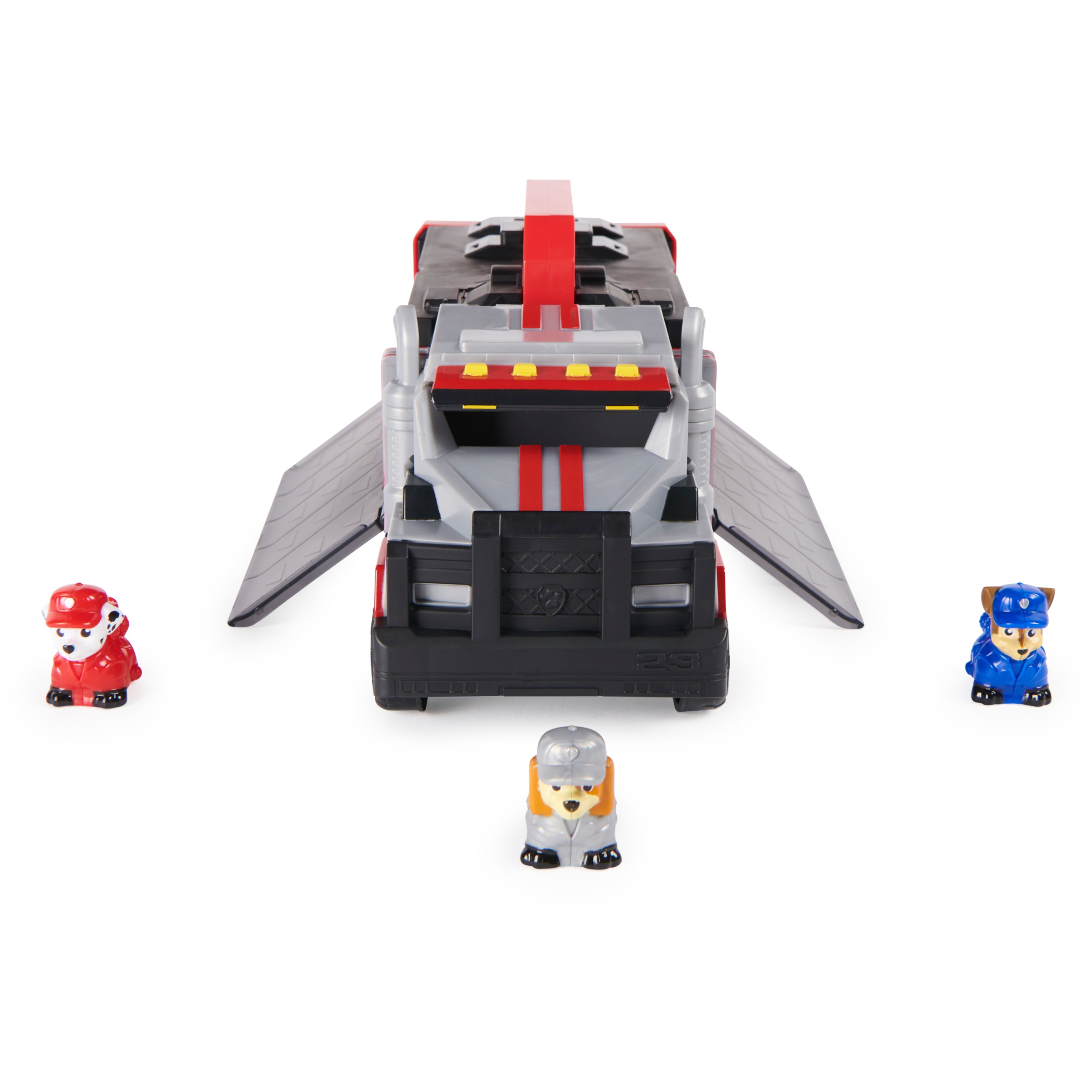 PAW Patrol， Micro Movers， Al Truck Storage Case with Action Figures， for Ages 3 and up