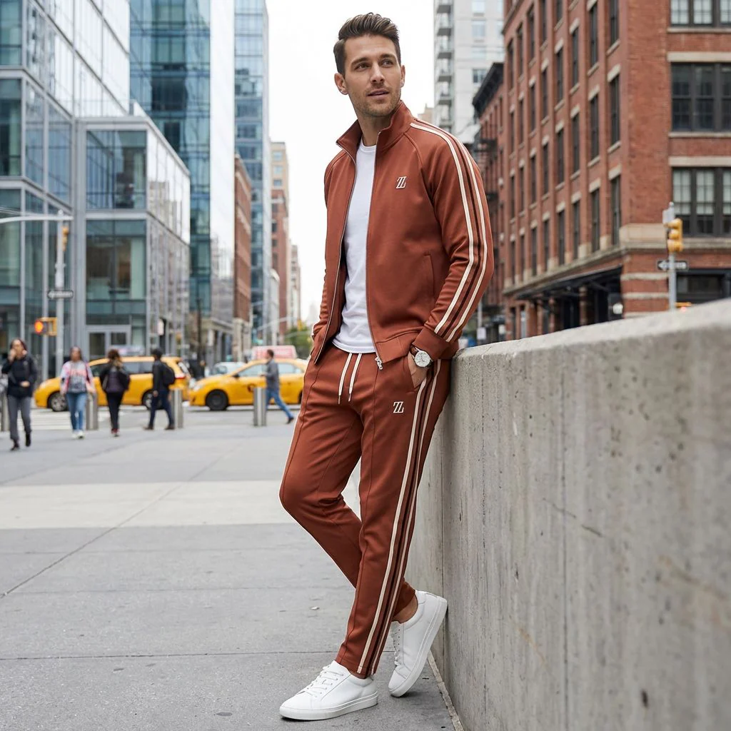  Conjunto Cortéz™ em Malha Premium Esportiva e Design Mininalista