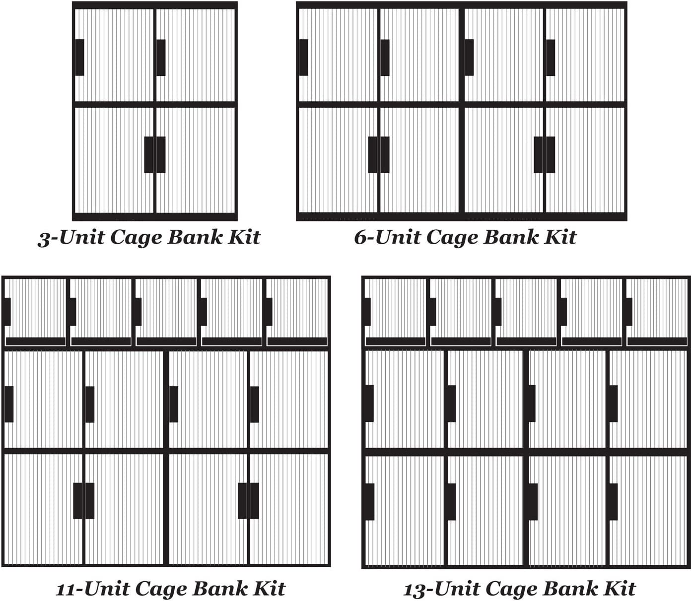 Pet Pals ZW5202 24 17 ProSelect Modular Kennel Cage Sm Graphite