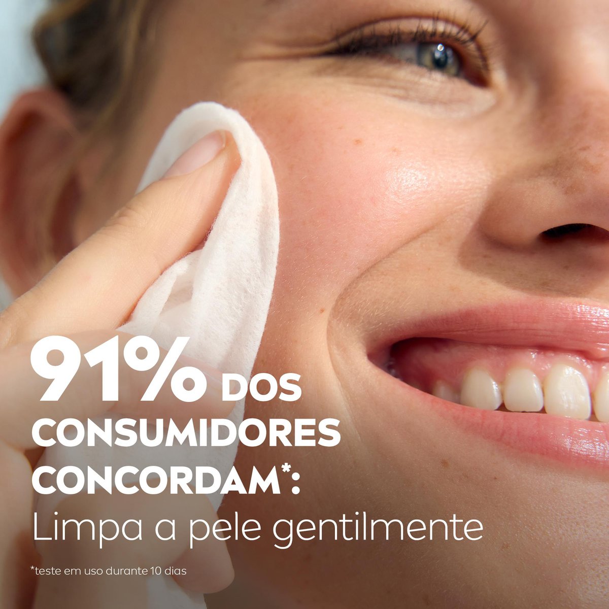 Lenco Umedecido Demaquilante Acao Refrescante Facial Nivea 25 Unidades