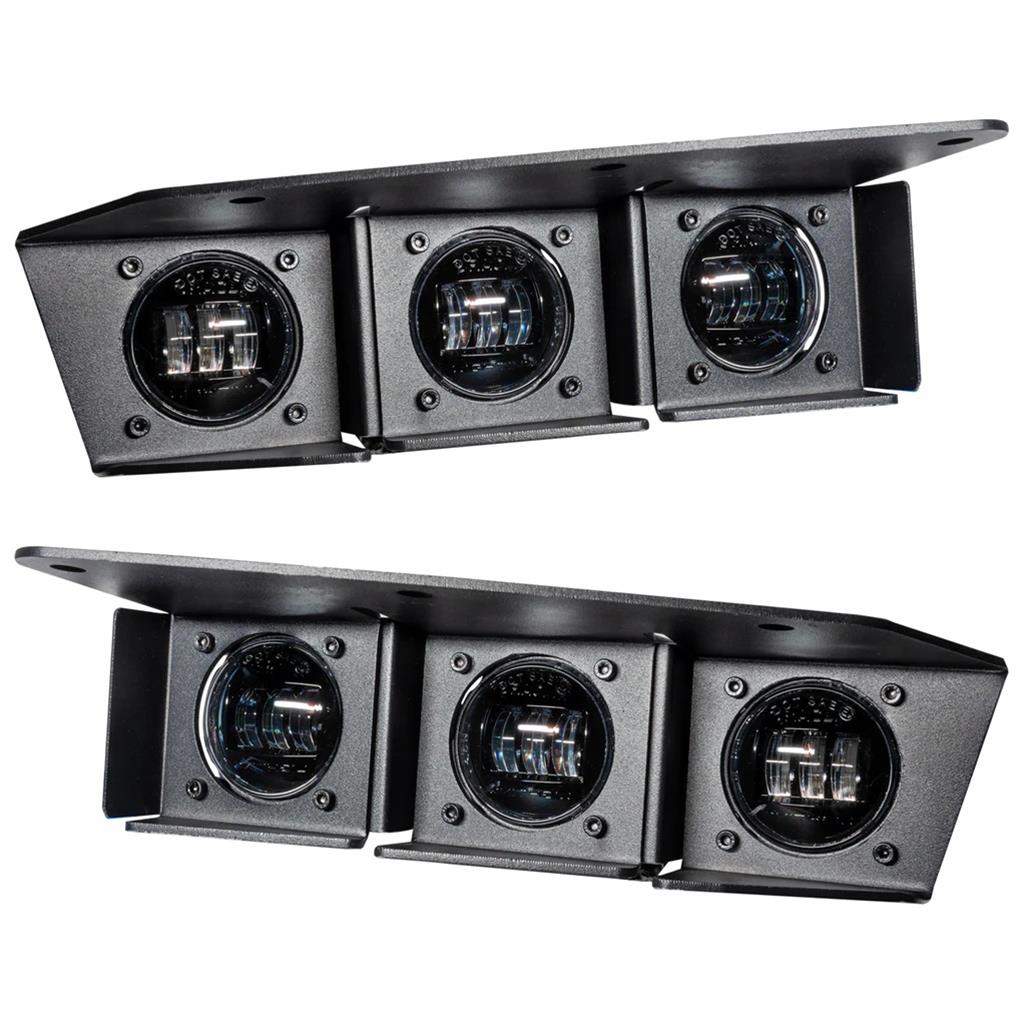 Oracle Lighting 5890-001 Oracle Triple LED Bumper Fog Lights