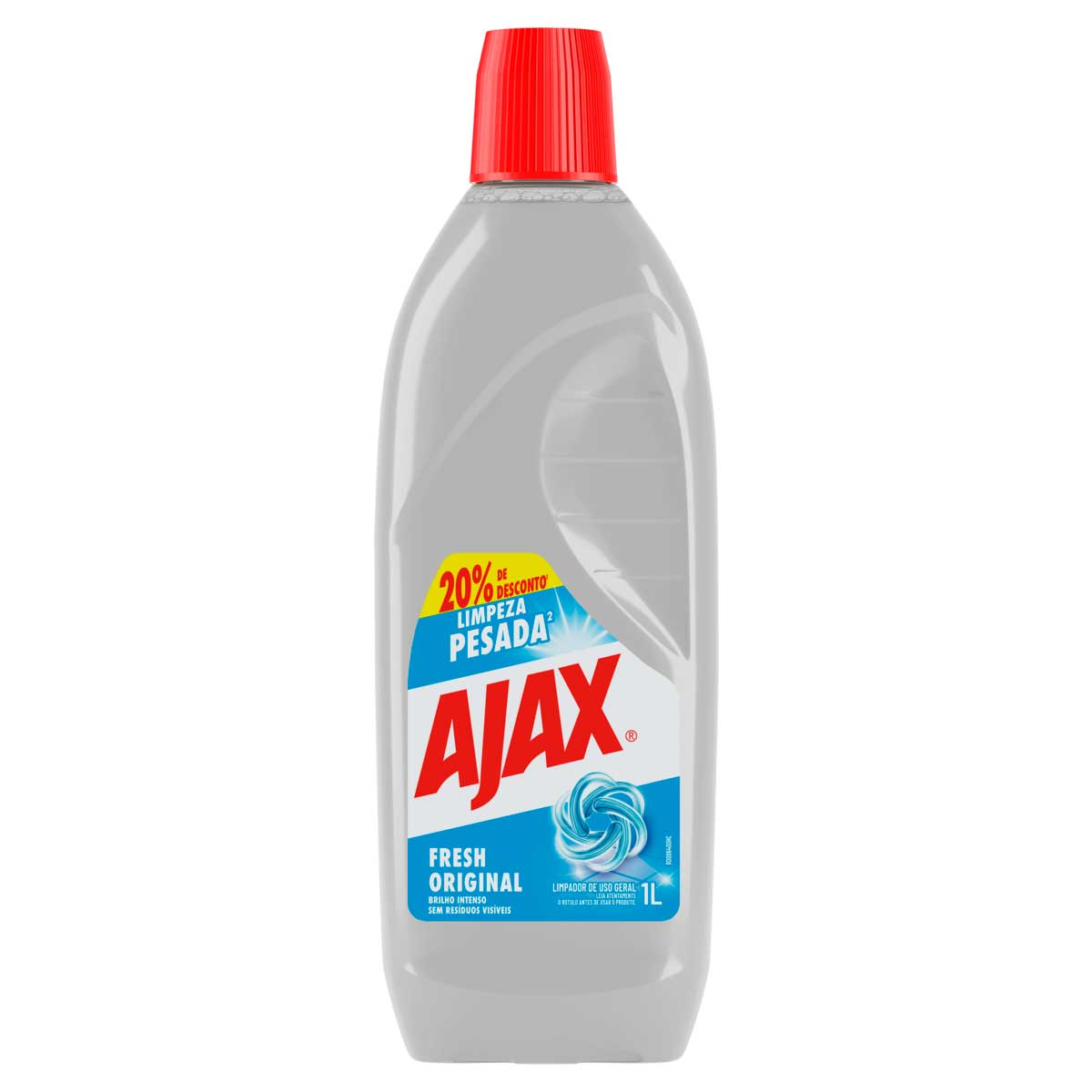 Limpador Uso Geral Ajax Fresh Original Frasco 1l Gratis 20% de Desconto