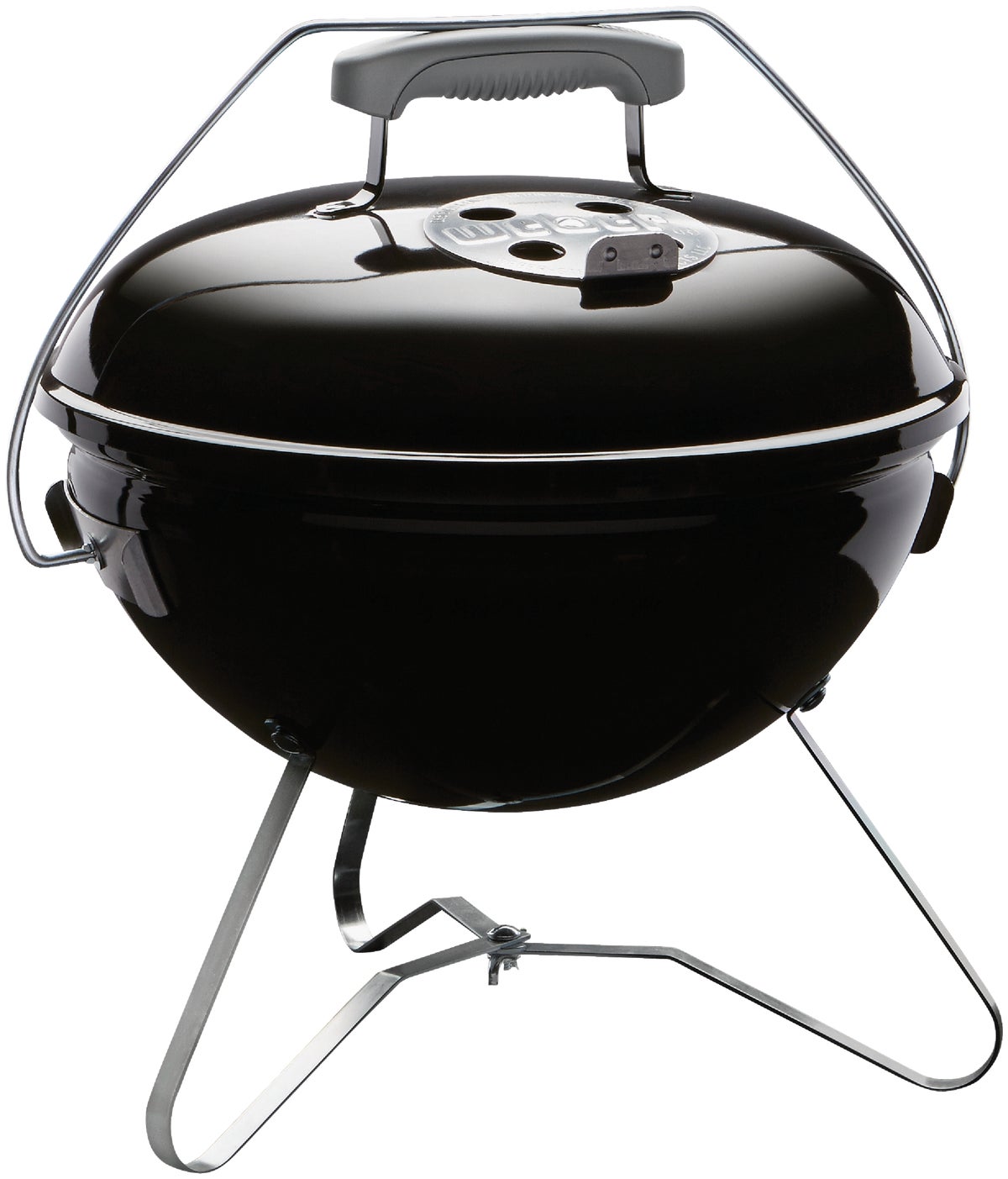 Weber Smokey Joe Tuck-N-Carry Premium Charcoal Grill Black