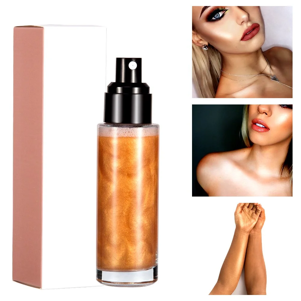 Face and Body Shimmer Private Label Highlighting Spray