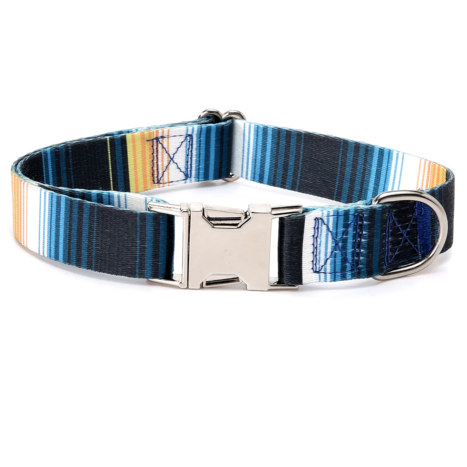 CHBORLESS Soft Nylon Dog Collar Adjustable Pet Puppy Collar with Metal Clasp