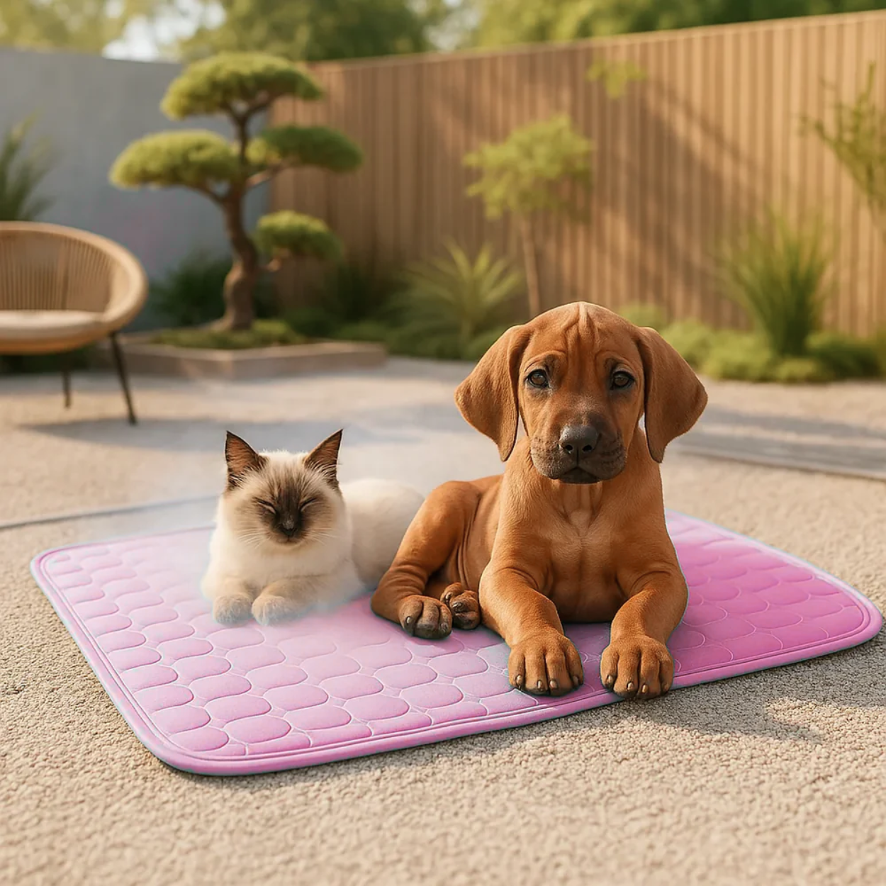 Cooling Pet Mat for Dogs & Cats | Anti-Overheating Summer Pad Available in 6 Colors