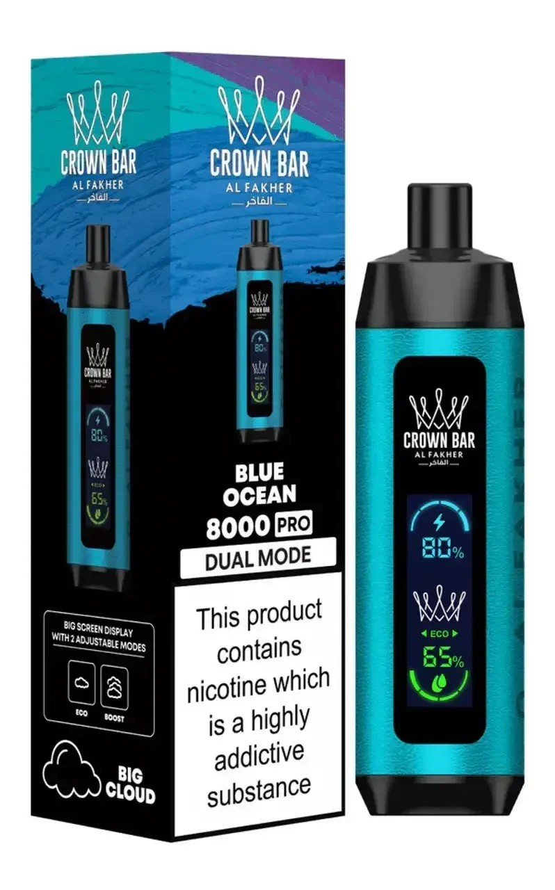 Al Fakher Crown Bar Pro 8000 Disposable