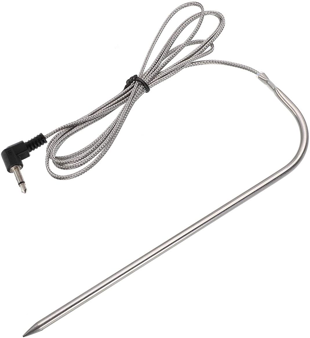 3.5mm Plug Meat Probe for Pit Boss Sportsman 1000 (PB1000SP) Grills, Replacement High Temperature BBQ Digital Thermostat Meat Probes
