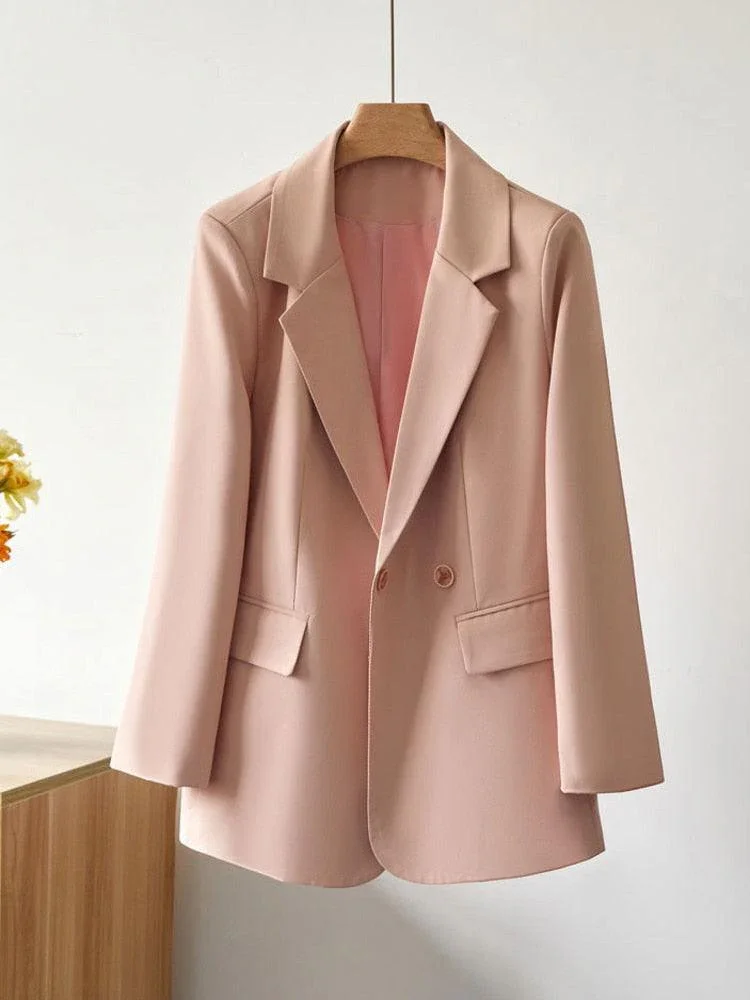 Novo Blazer Casual Chic Feminino - Elegância Minimalista Que Inspira!