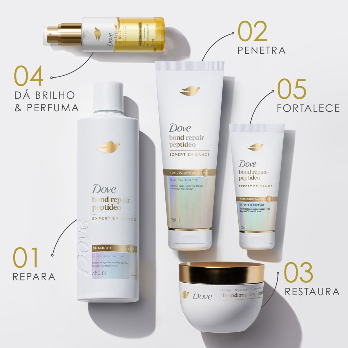 Leave-In Creme Dove Bond Intense Repair 50ml