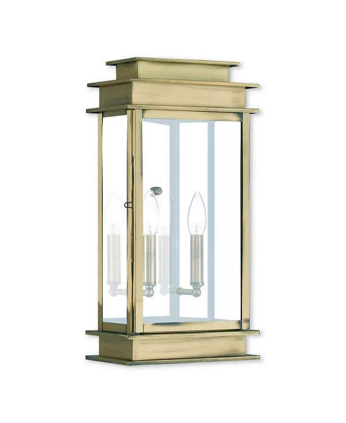 Livex Princeton 2-Light Outdoor Wall Lantern