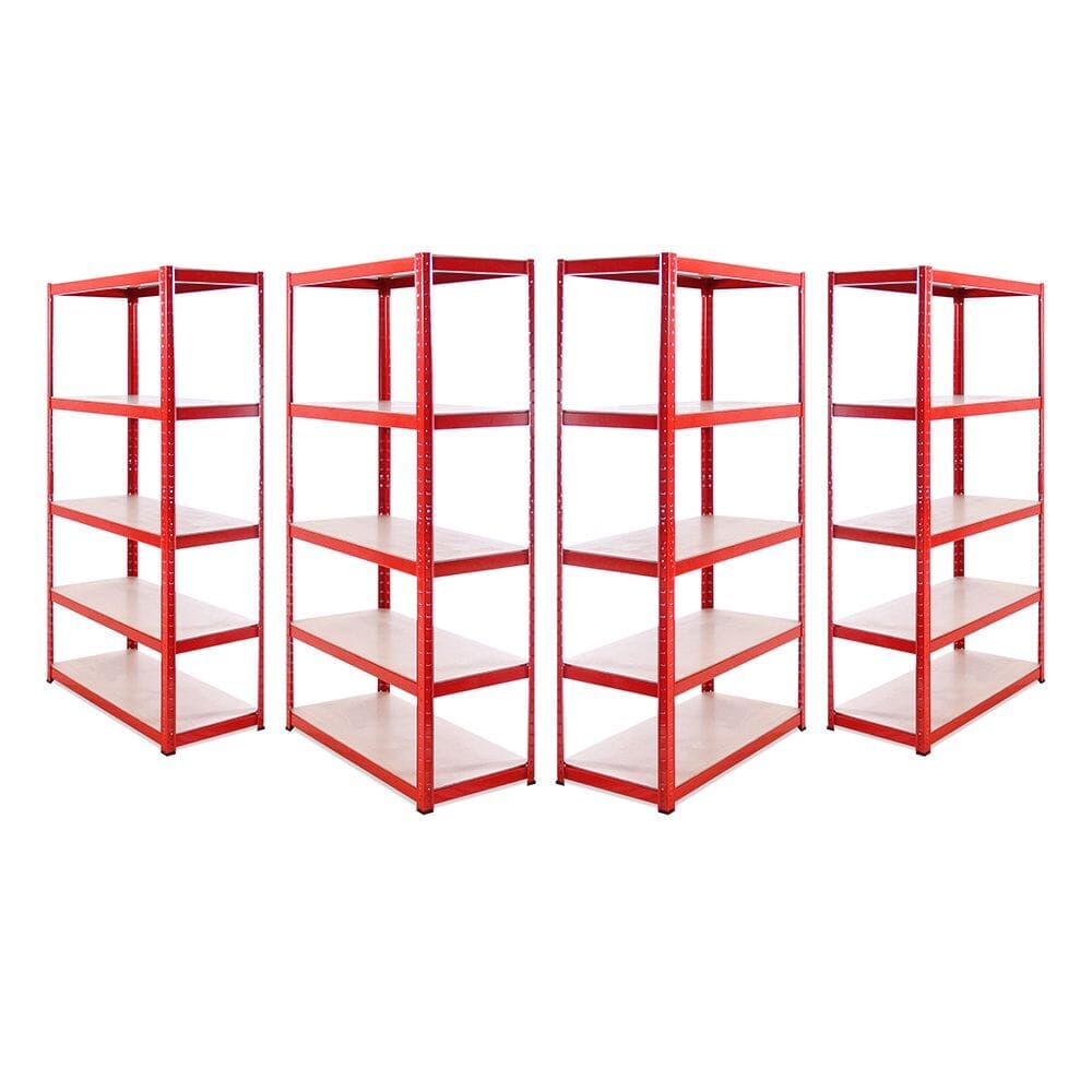 5 Tier Heavy Duty Boltless Shelving Unit (set of 4)