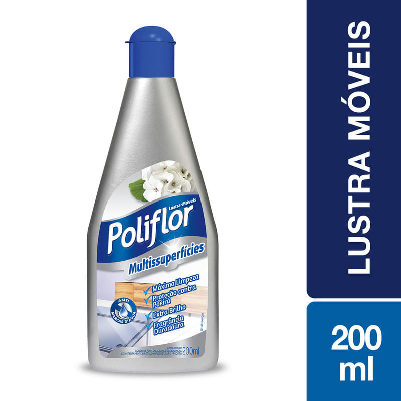 Lustra Moveis Poliflor Original 200ml