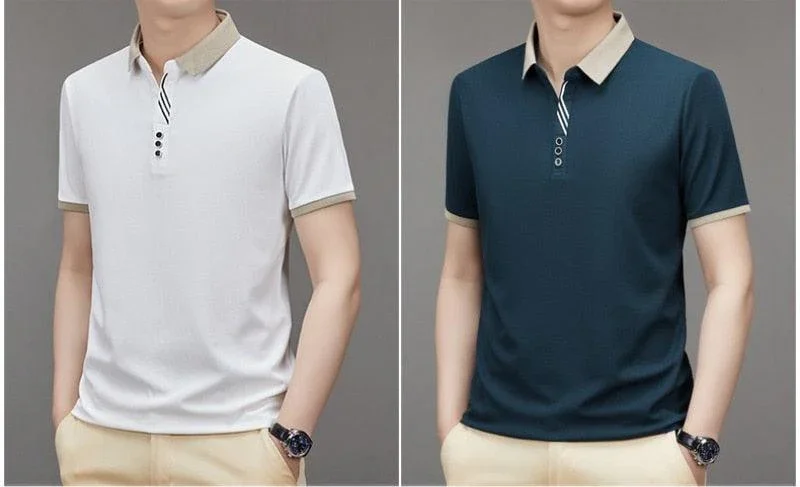 [COMPRE 1 E LEVE 2] Polo San Diego™ Manga Curta Ultra Suave / O Design Minimalista encontra o Máximo Conforto!