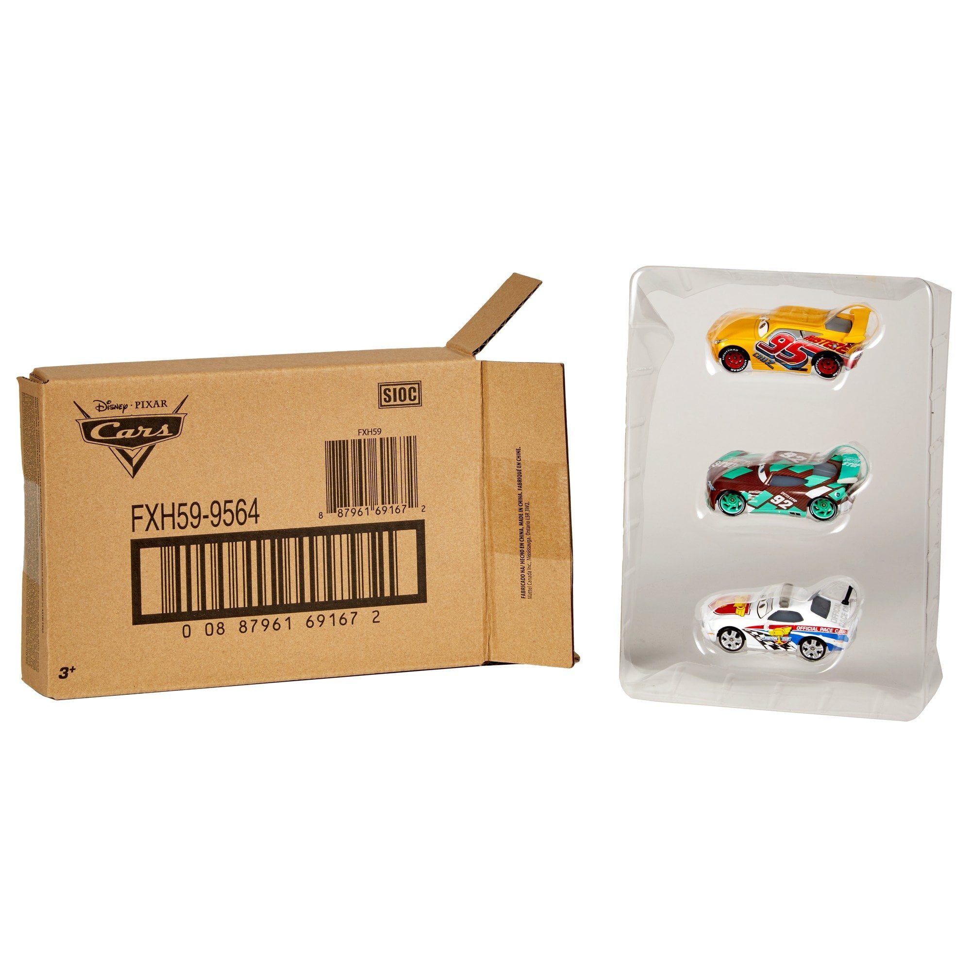 Disney Pixar Cars Die-Cast 3-Pack