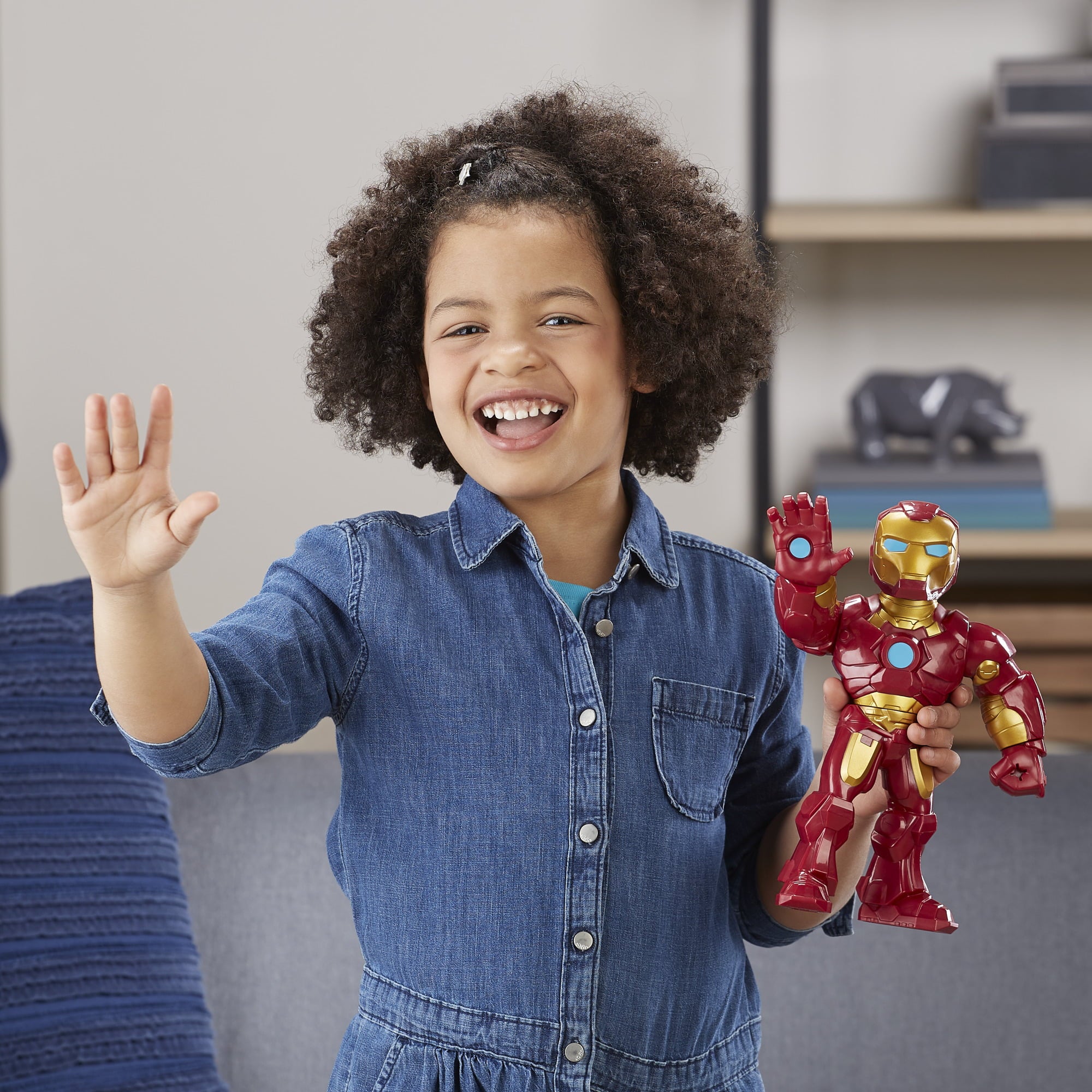 Playskool Heroes Marvel Super Hero Adventures Mega Mighties Iron Man Figure