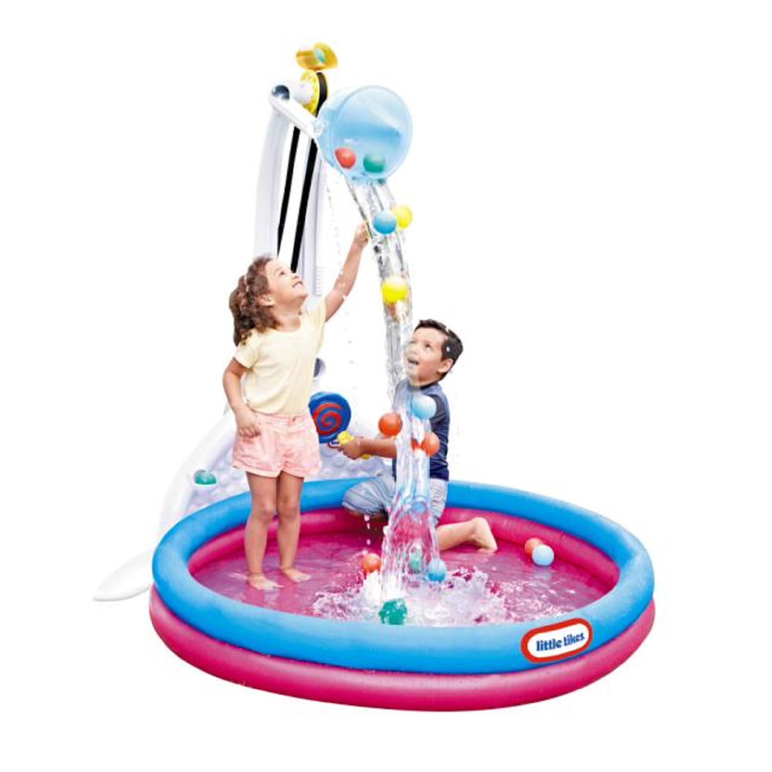 Little Tikes Fun Zone Drop Zone Kiddie Swimming Pool， Indoor/Outdoor