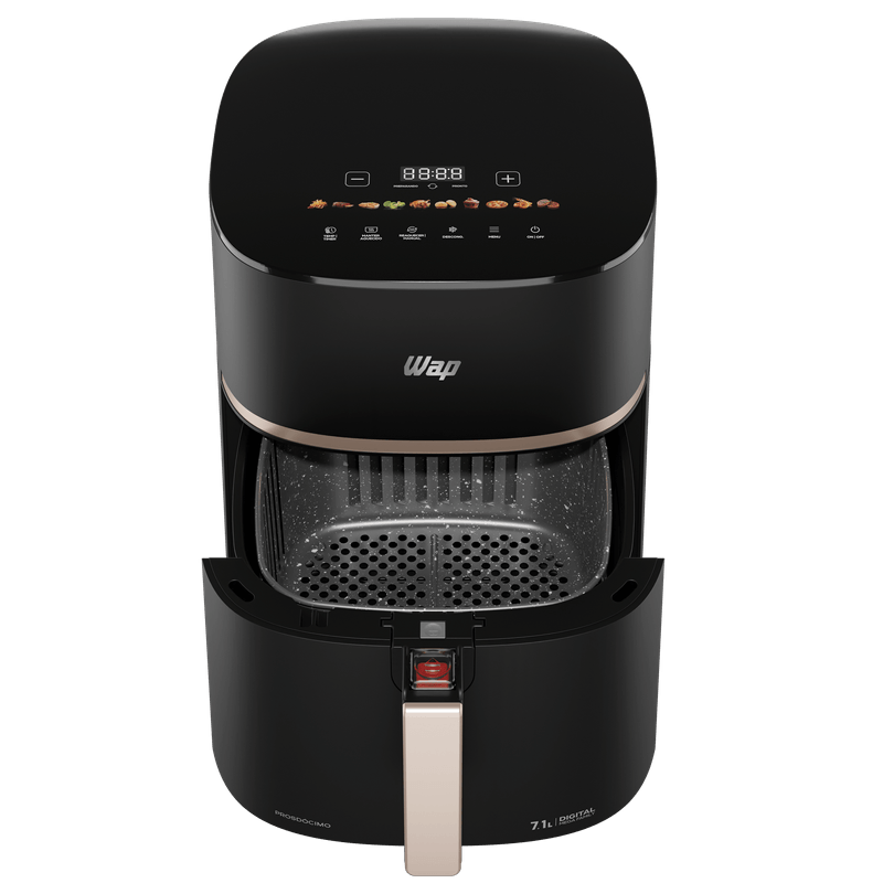 Fritadeira Elétrica WAP Air Fryer Mega Family Digital 7,1L