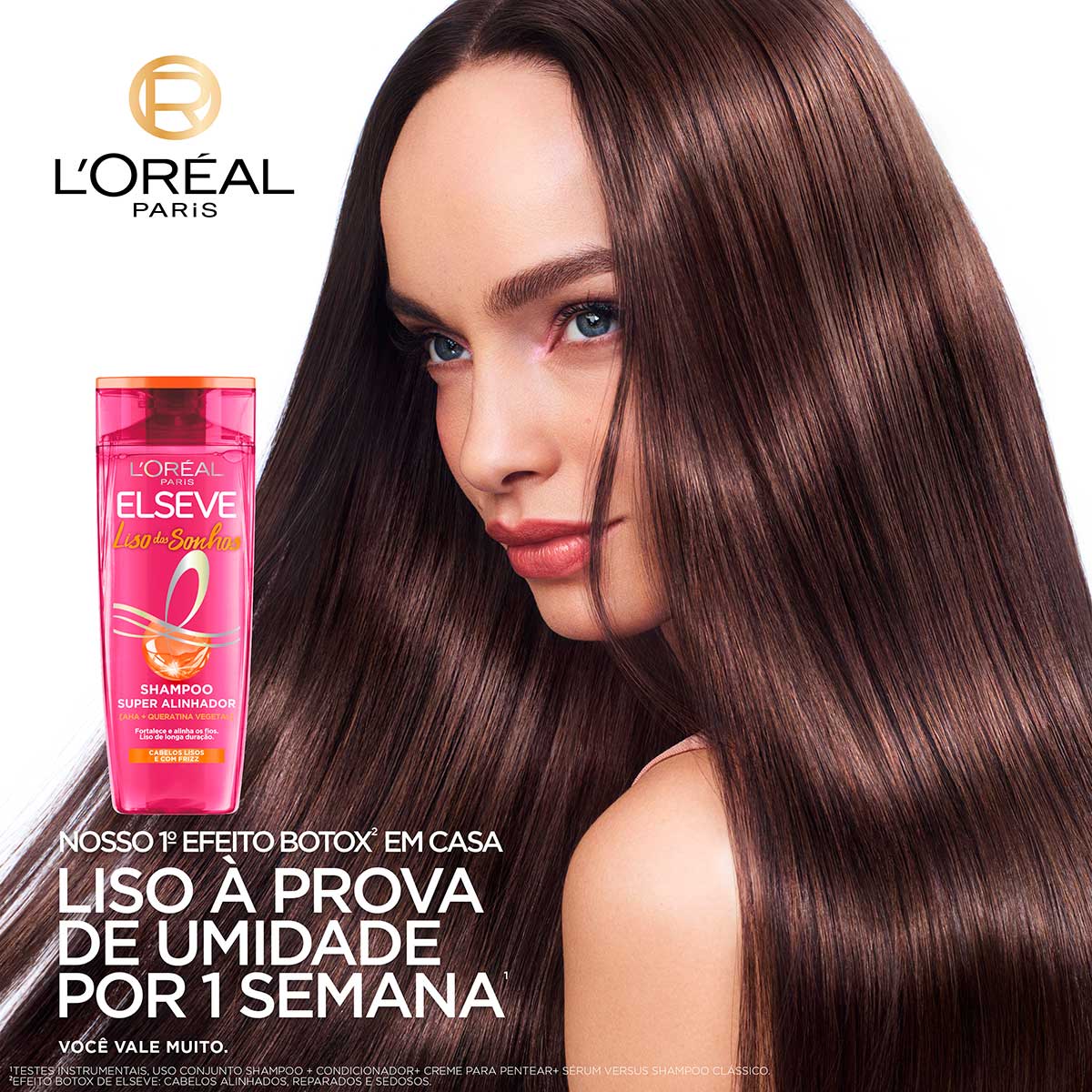 Shampoo Elseve Liso dos Sonhos 400ml
