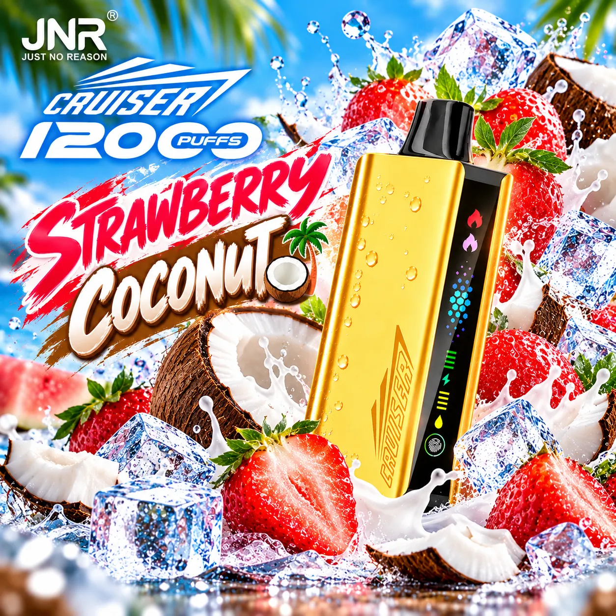 ✨ JNR Cruiser 12000 Puffs – 💛 | 📦 Australian Local Stock · 🚚 Fast Dispatch