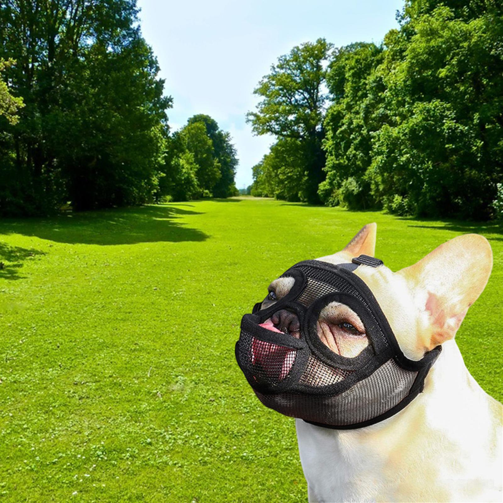 Adjustable Short Snout Grooming Tools Puppy Breathable for Anti Biting Chewing Pet Supplies