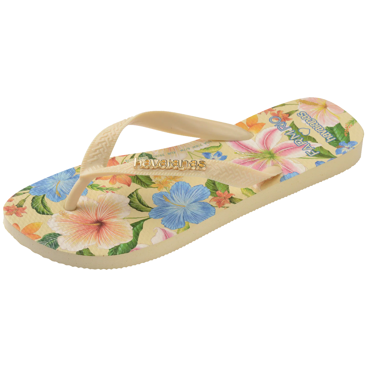 Chinelo Havaianas Farm Flor de Praia