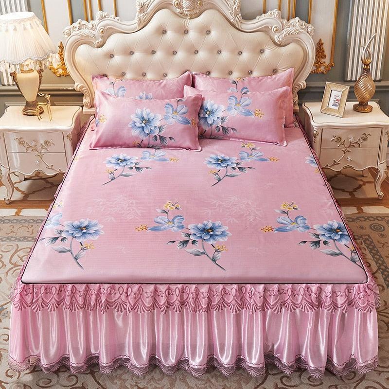 Conjunto Reino Encantado / 3 Peças em 100% Cetim