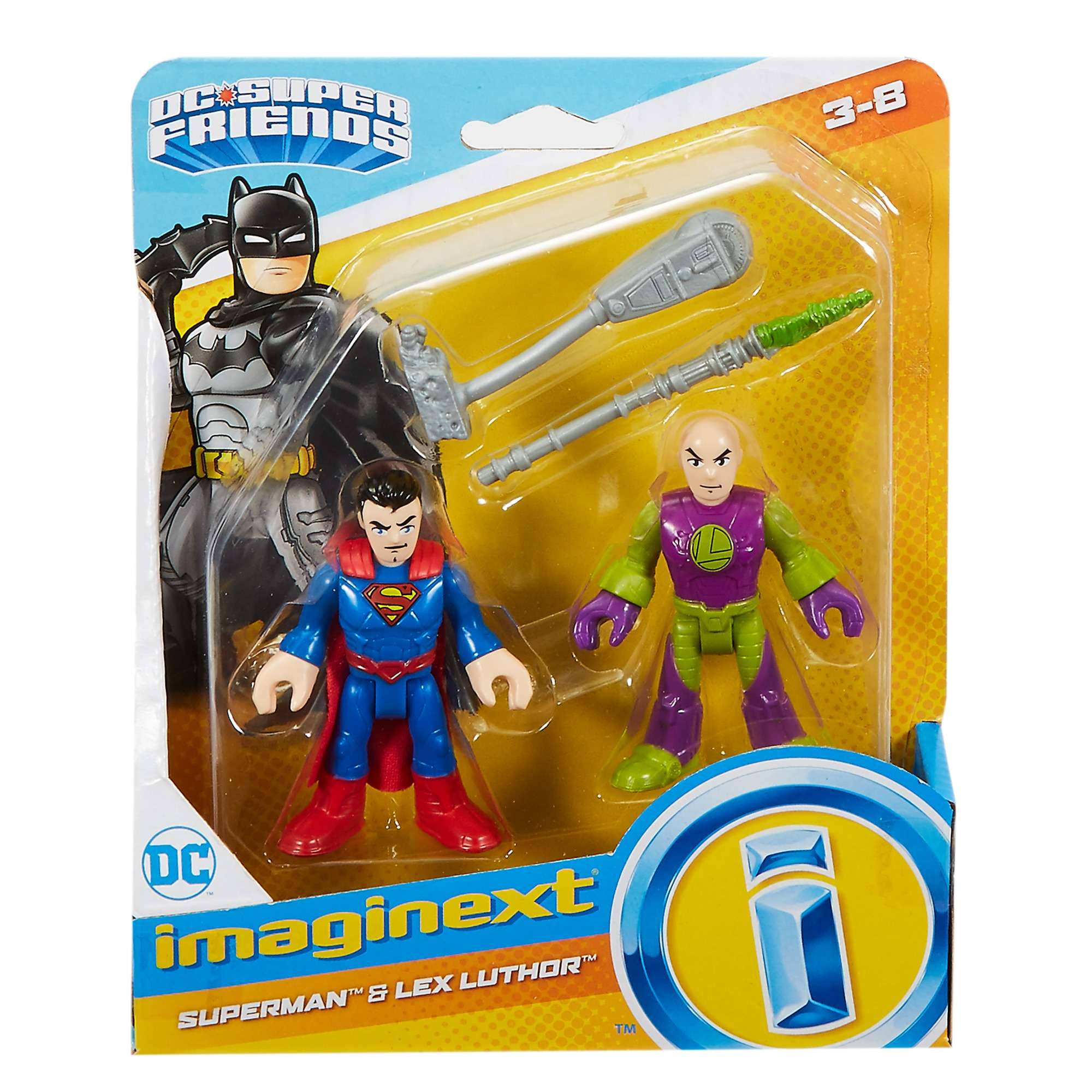 Imaginext DC Super Friends Superman and Lex Luthor