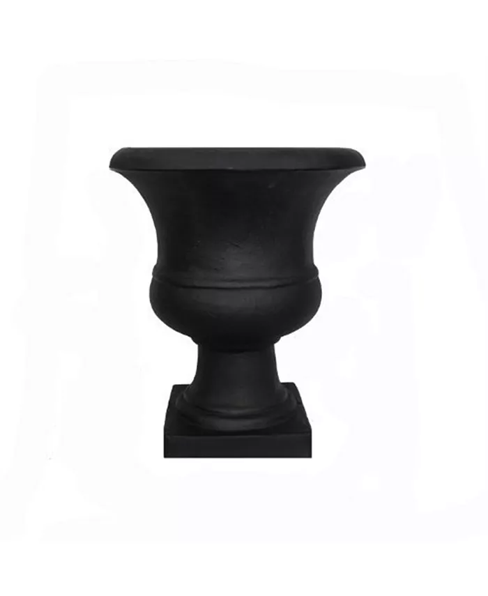 Tusco Products Outdoor Urn， 17-Inch， Black TUSUR01BK