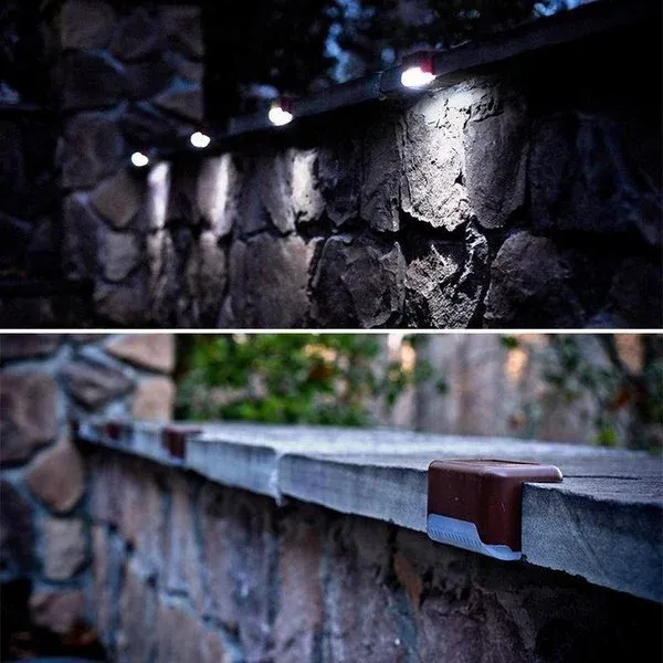 LED Solar Lamp Path Staircase Outdoor Waterproof Wall Light🔥BUY MOR