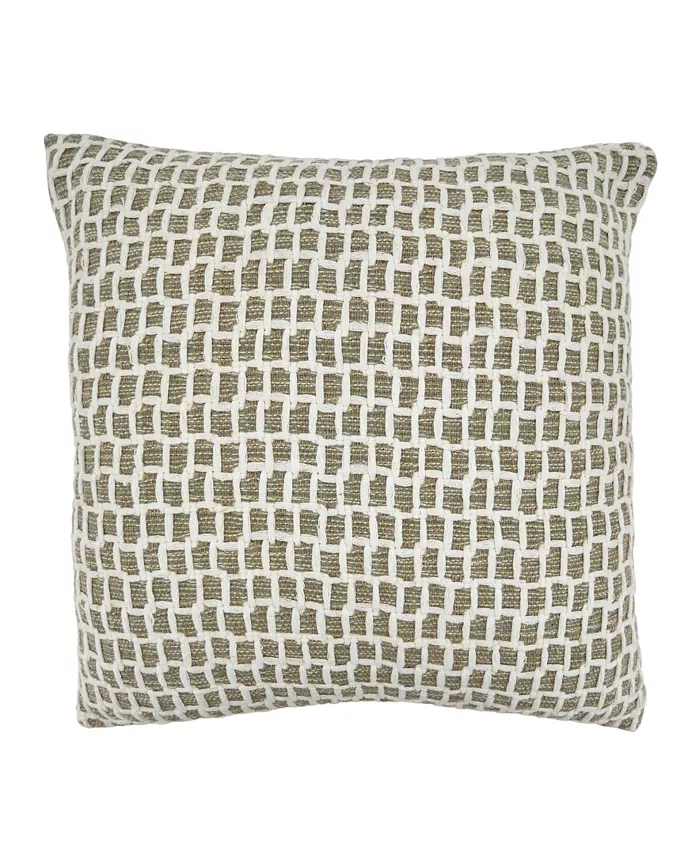 Saro Lifestyle Net Decorative Pillow， 20