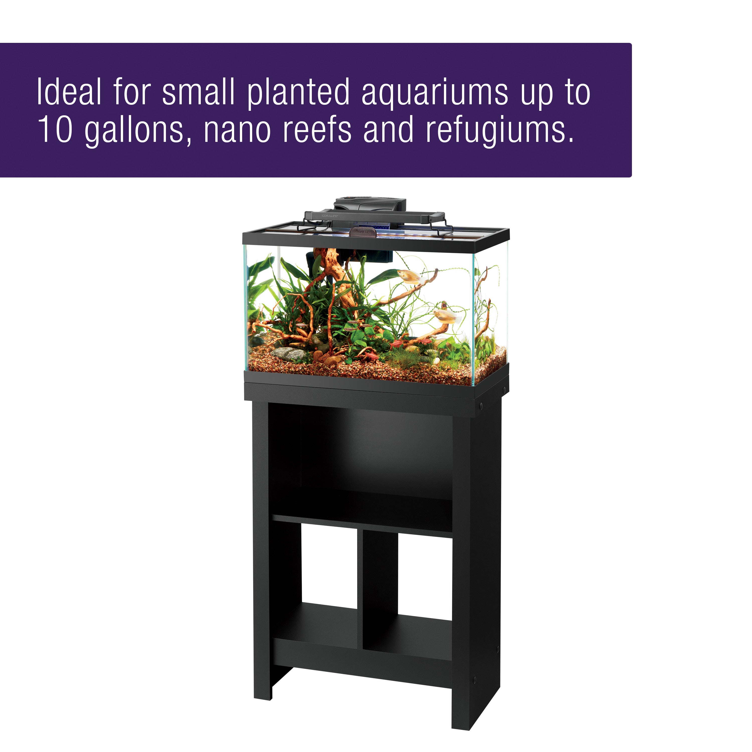 Coralife Aqualight Mini Aquarium LED Light Fixture