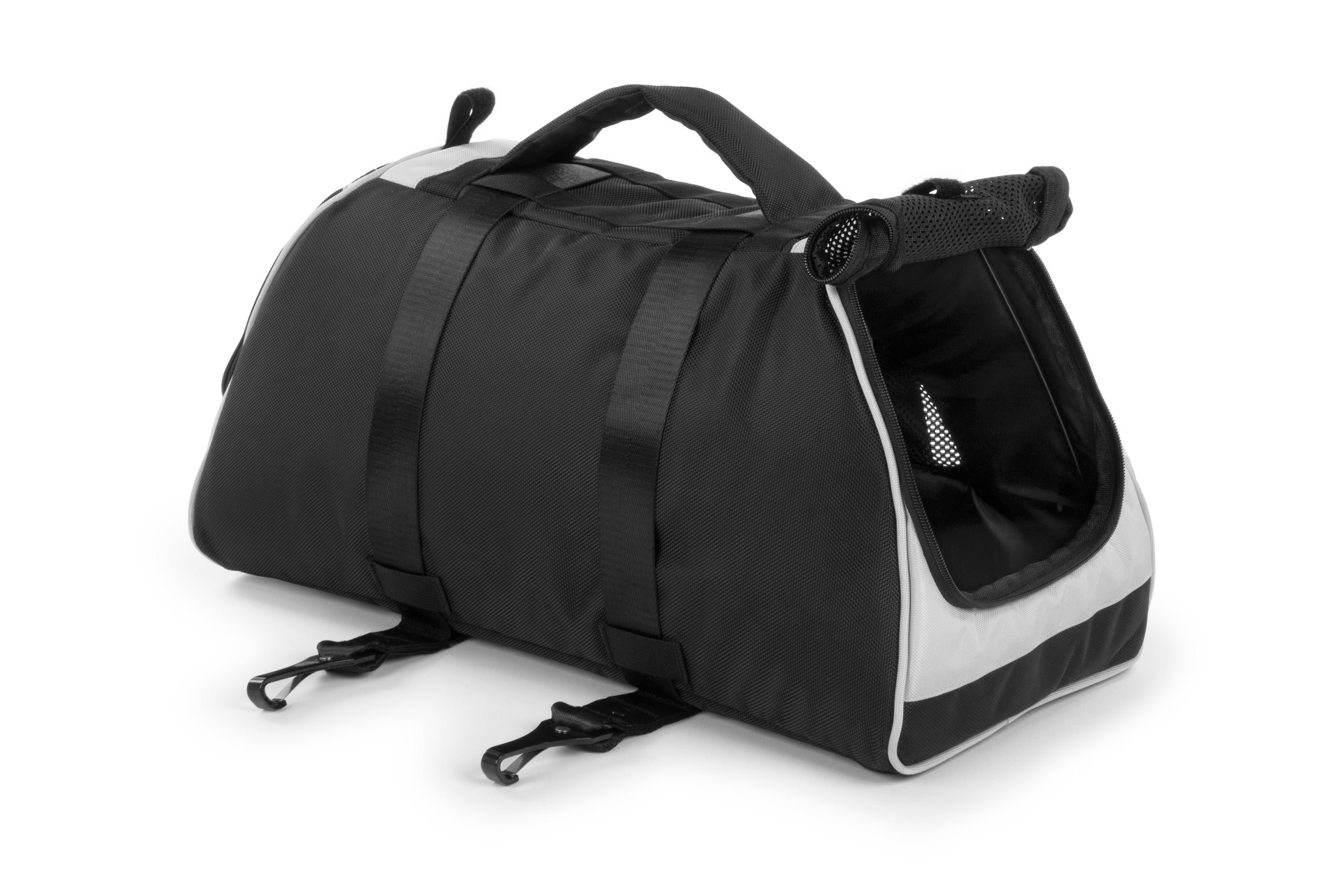 Sherpa Forma Frame Crash-Tested Travel Bag Pet Carrier - Black， Medium