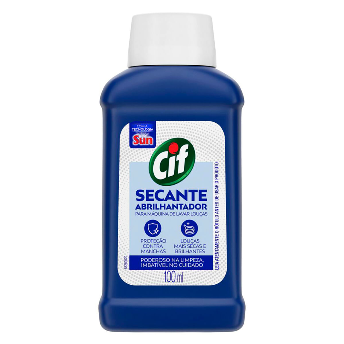 Secante Abrilhantador para Maquina de Lavar Loucas Cif Frasco 100 ml