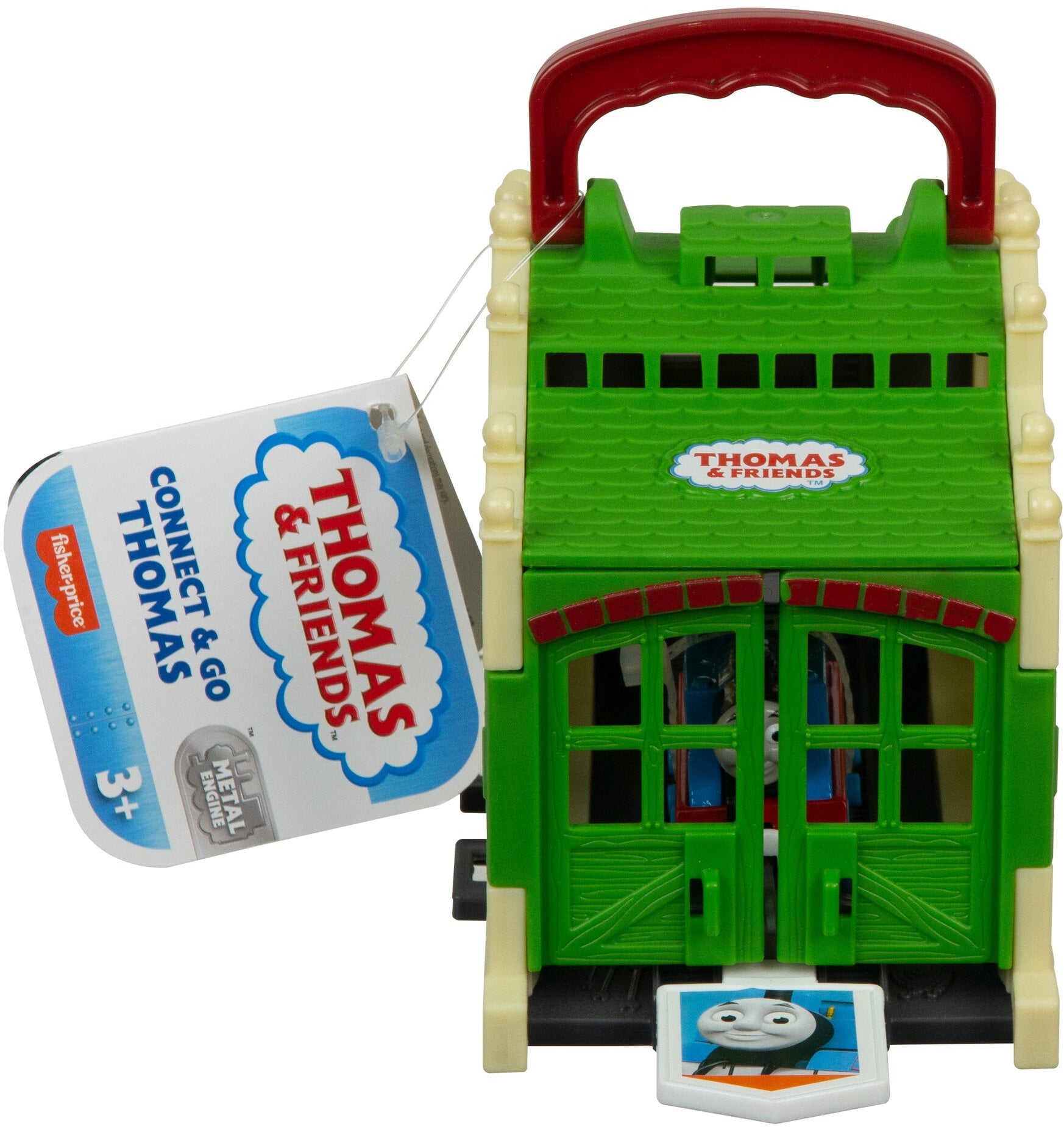 Thomas and Friends Connect and Go Thomas Train Engine And Shed