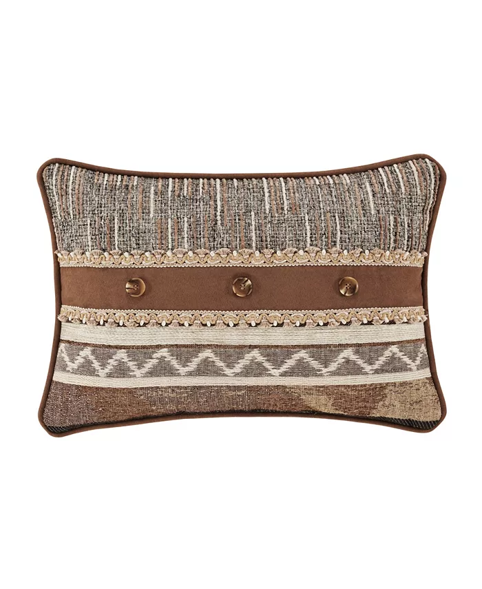 J Queen New York Timber Linen Decorative Pillow， 15