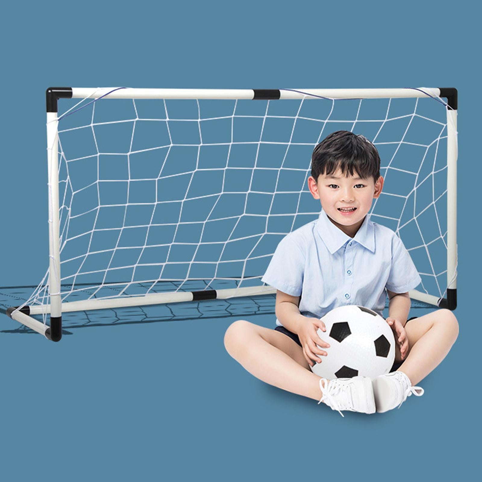 Kids Soccer Goal Indoor Soccer Accessories Easy Disassemble M 122x48x65cm