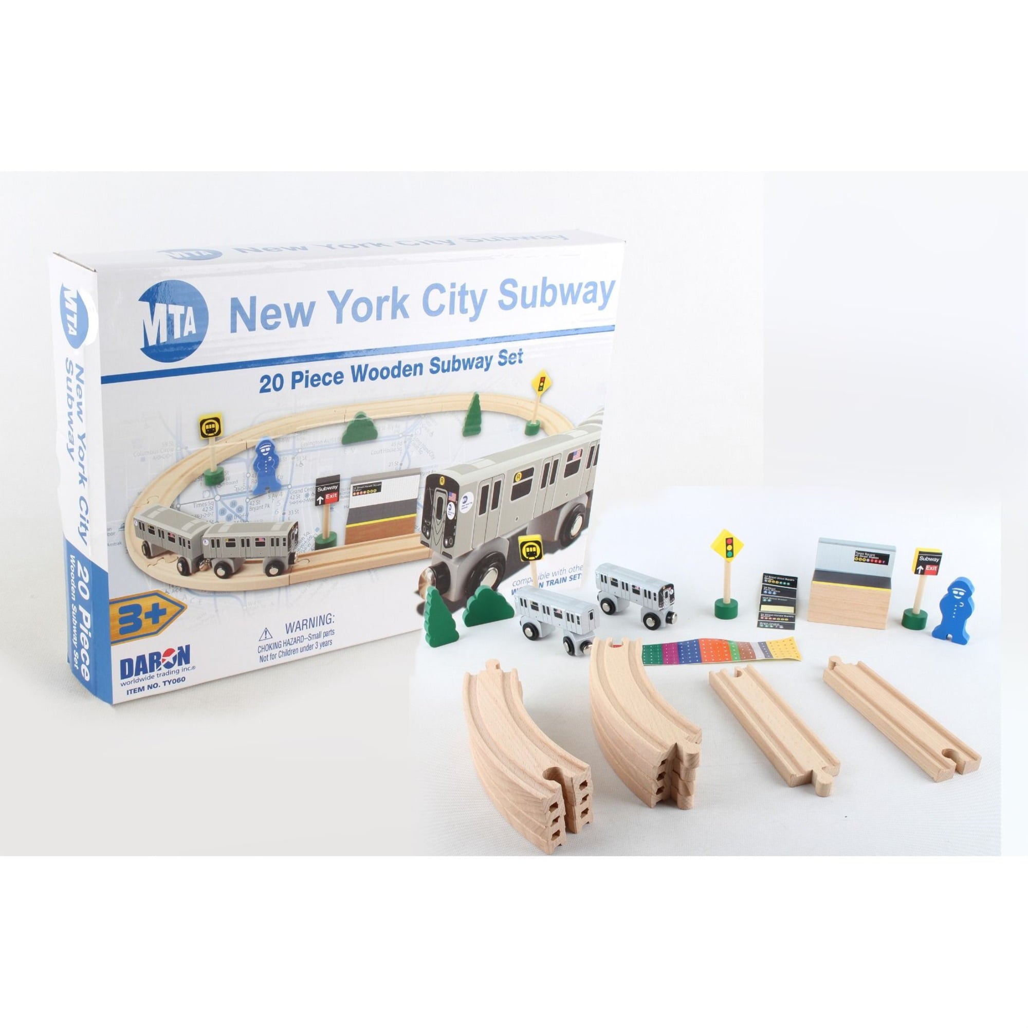 Metropolitan Transportation Authority TY060 Wooden Train Set