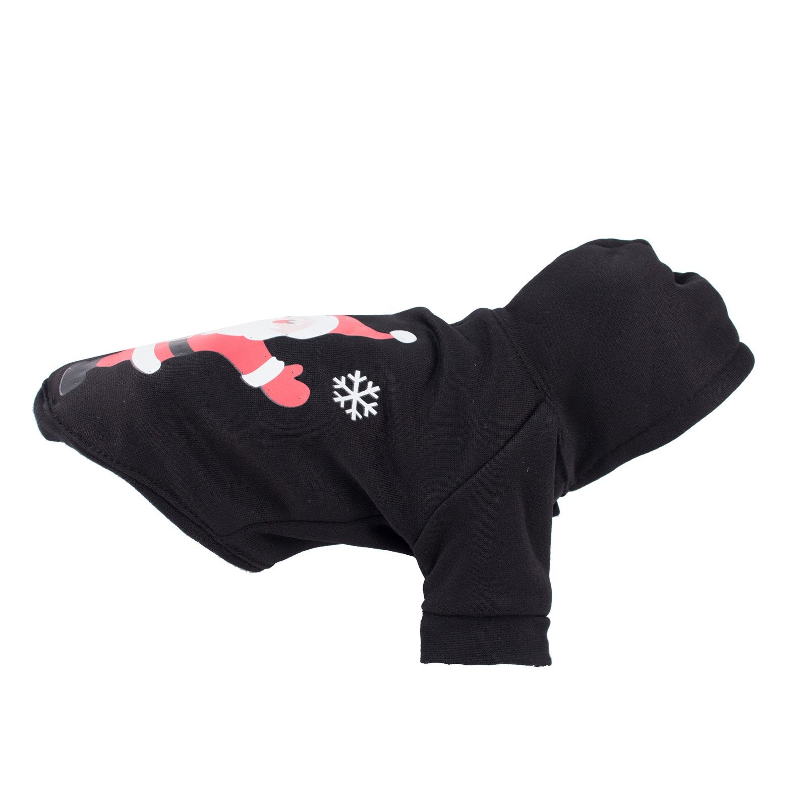 Pet Life ® LED Lighting 'Juggling Santa' Hooded Dog Costume Sweater w/ Included Batteries