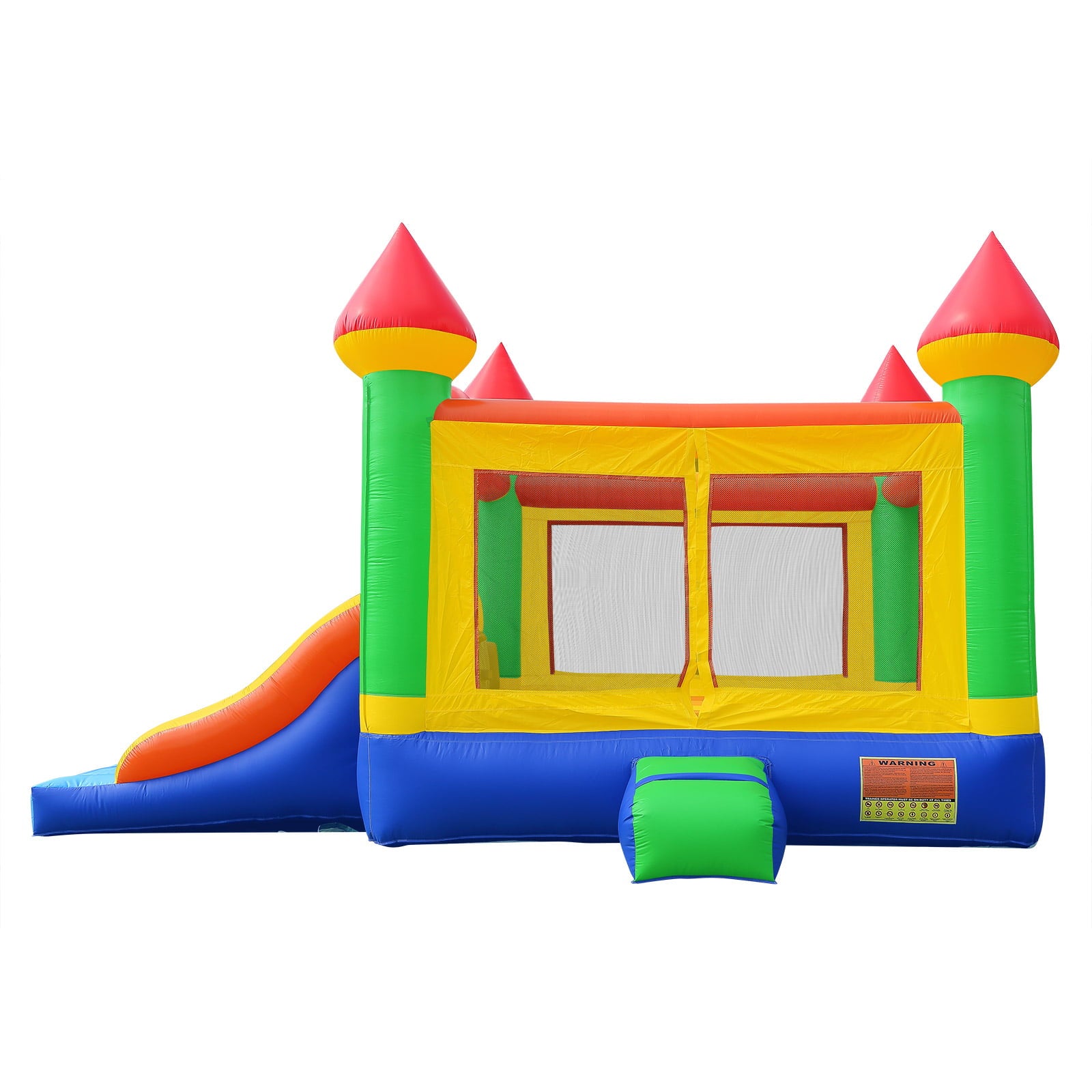 Inflatable HQ Commercial Grade Mega Double Slide Castle Bounce House 100% PVC and Blower