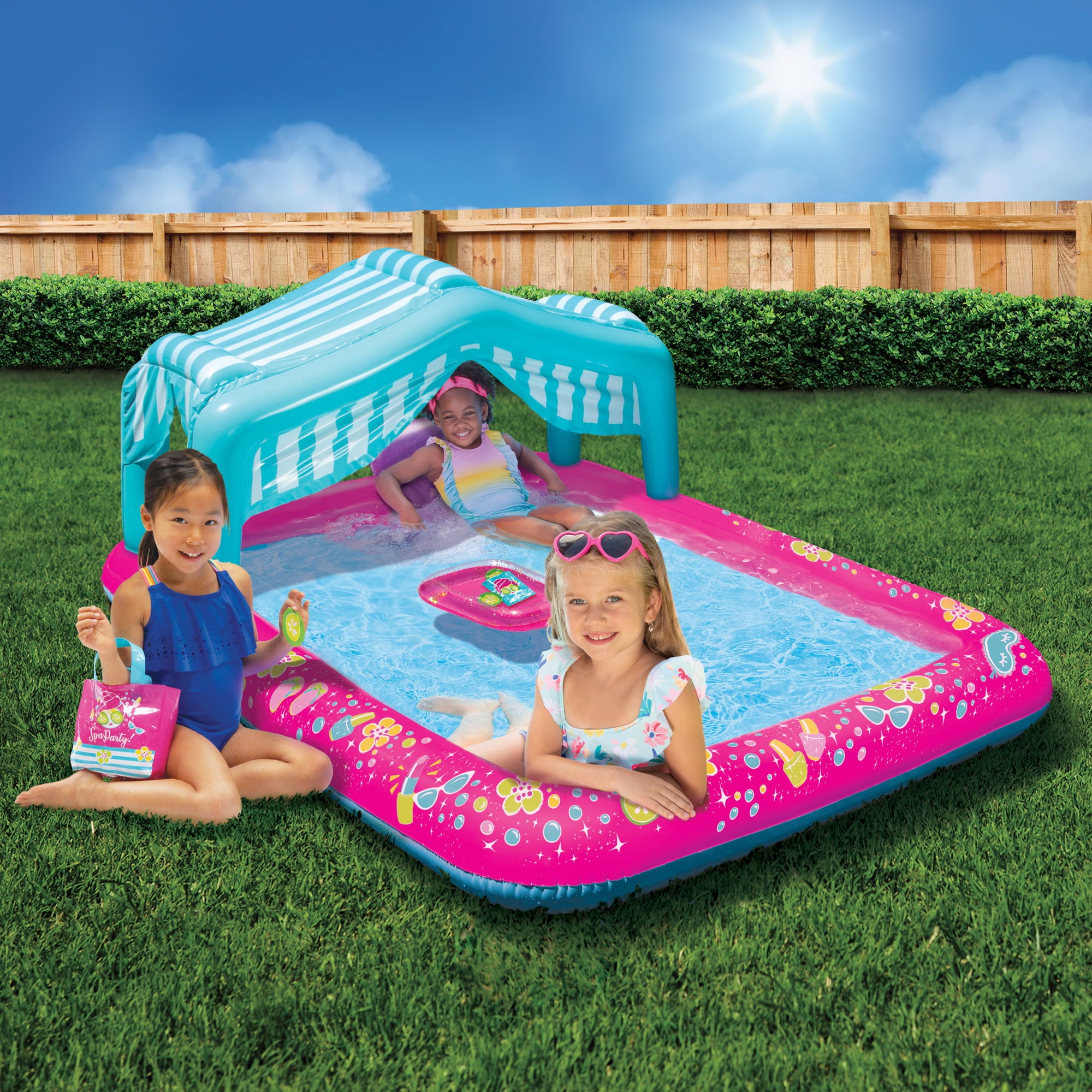 Banzai Spa Party Pool - Have a Backyard Spa Pool Party!