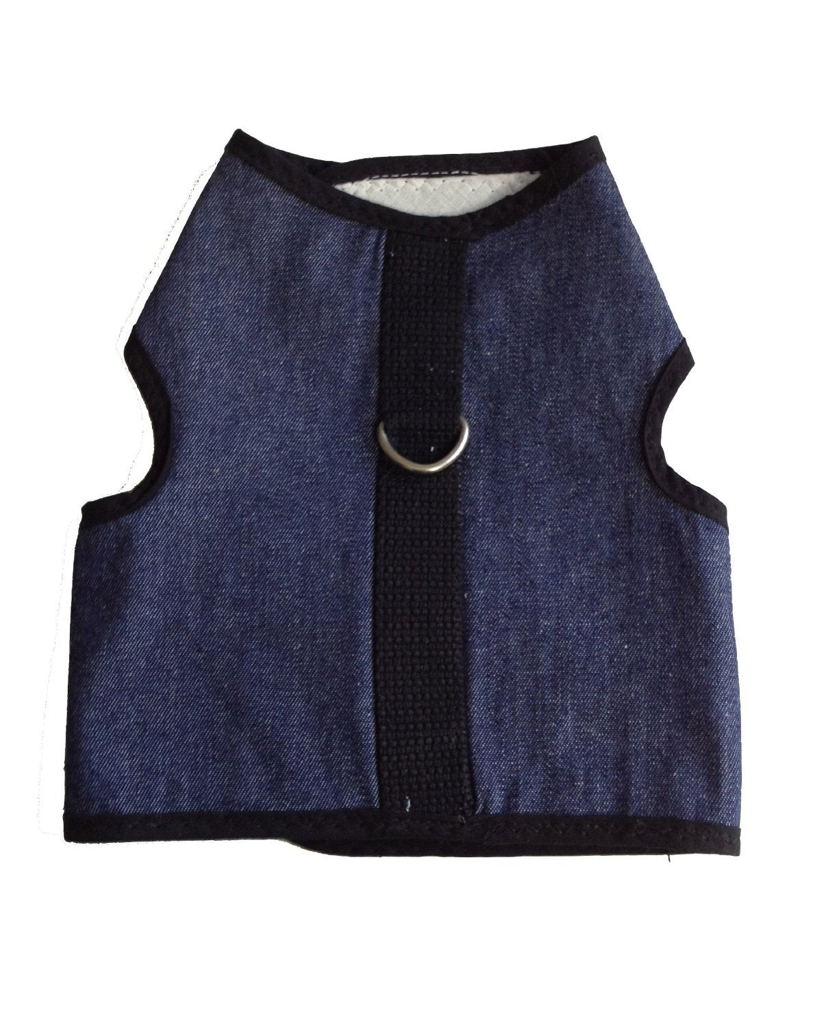 Kitty Holster X-Small Cat Harness， Denim Blue
