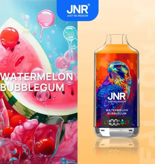 🔥 JNR Falcon-X 18K 💨 Disposable Vape with Smart Display