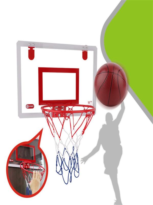 Oalirro Mini Basketball Hoop for Door - 16 x 12 Inch Bedroom Basketball Hoop Indoors Set