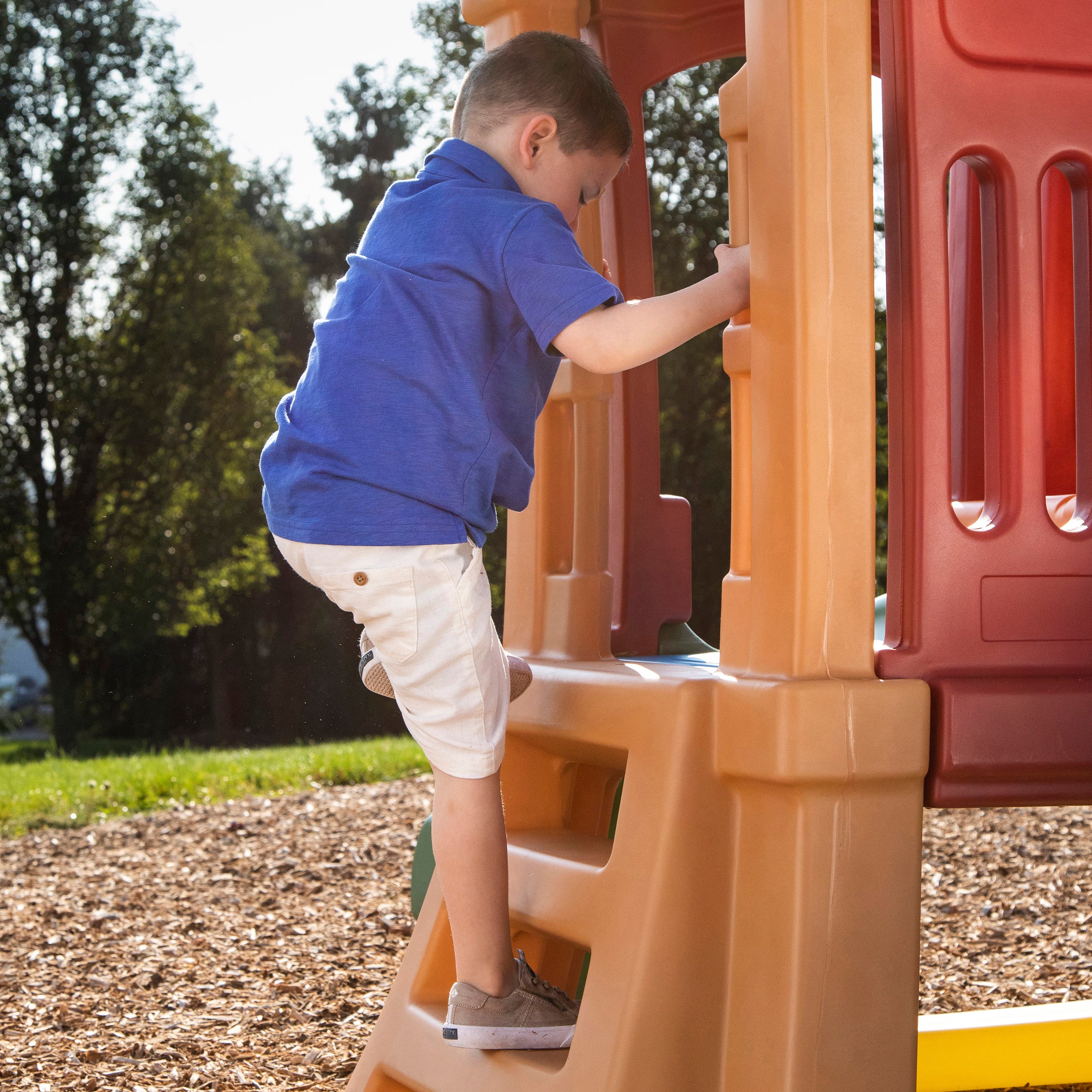 Step2 Play Up Double Slide Climber， Toddlers