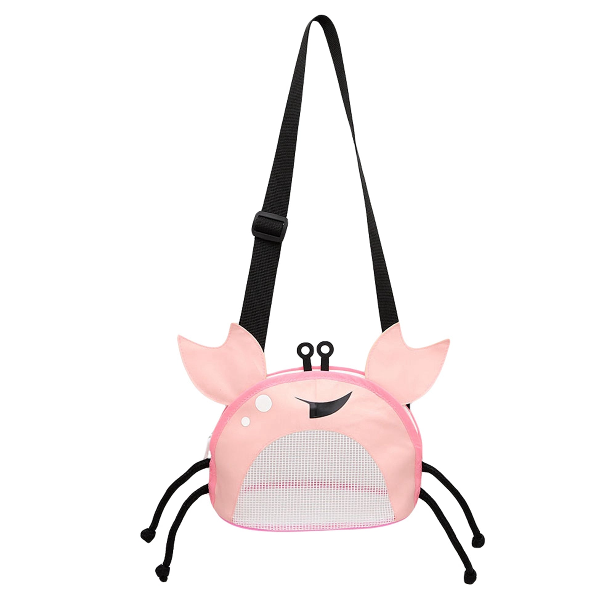 Luckinbaby Mesh Beach Bags, Beach Toy Bags for Kids Girls Boys Sand Away Summer Vacation Sand Treasure Bags