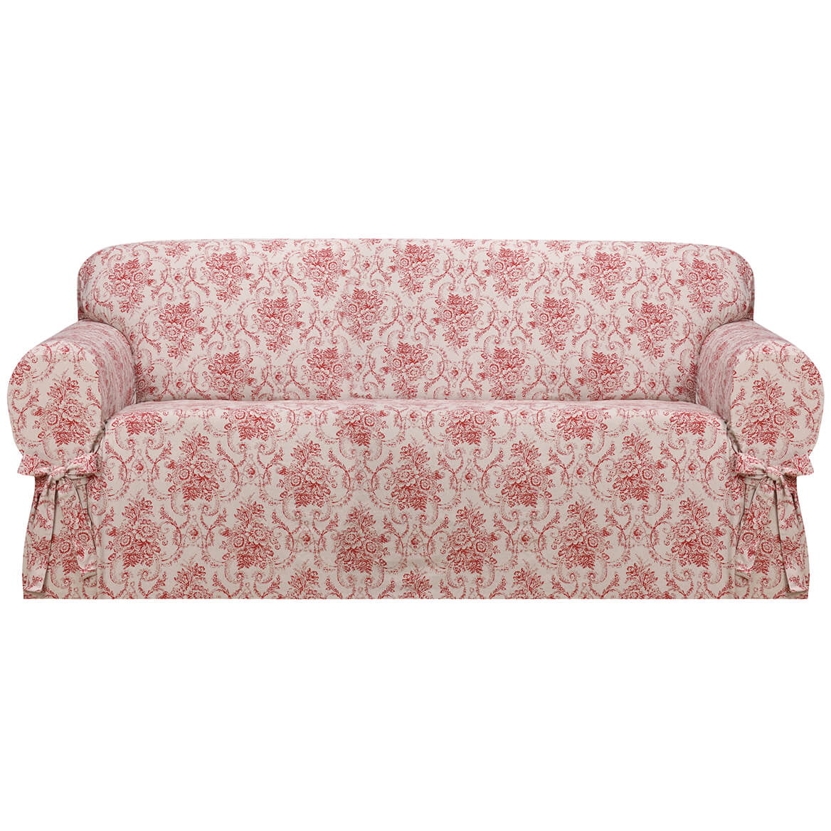 Kathy Ireland Chateau Sofa Red